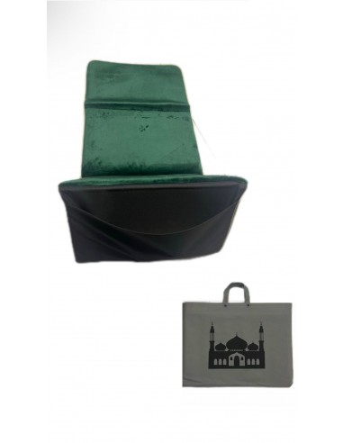 Tapis De Prière Avec Dossier Vert