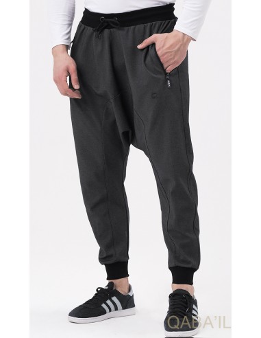 Onyx Up Zwarte Jogging Harem -Qaba'il
