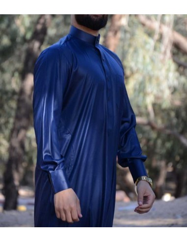 Qamis Saoudien Bleu-Emirats Collection
