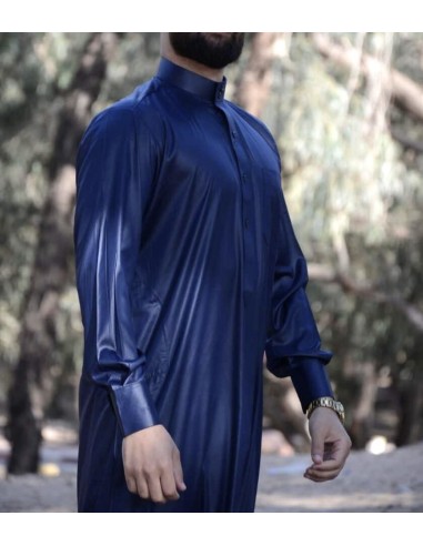 Saudi Qamis Blau-Emirate Kollektion