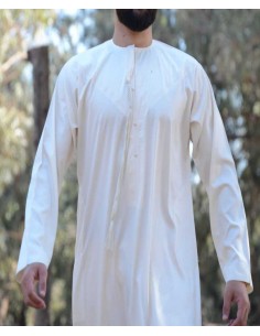 Qamis Emirati Light Beige...