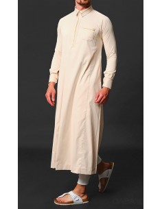 Qamis Sultan Beige / Or -...