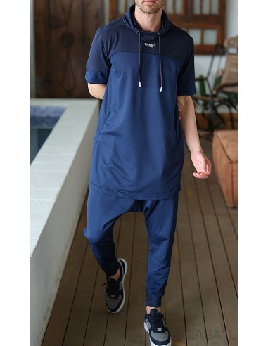 Delta Lite Kurzarm Anzug Indigo und...