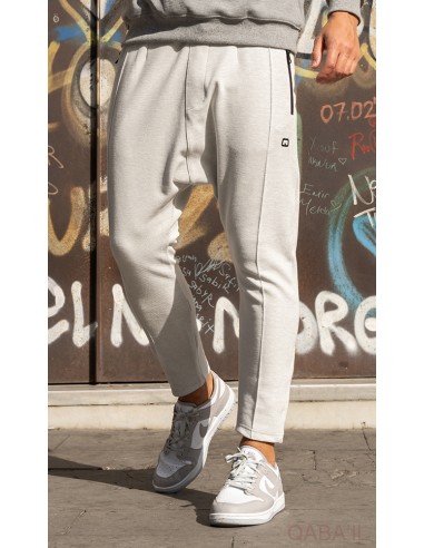 Sarouel Pants City Gris Clair Qaba'il