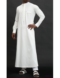 Qamois Long El Bey Ecru...