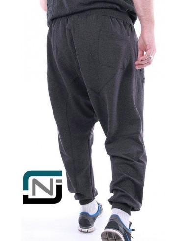 Qaba'il houtskool grijze saroual