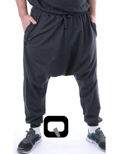 Qaba'il houtskool grijze saroual