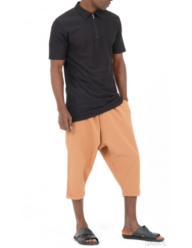 Sarouel Pantacourt Léger Azur Camel...