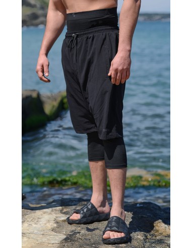 Sarouel De Bain S24 Noir Qaba'il