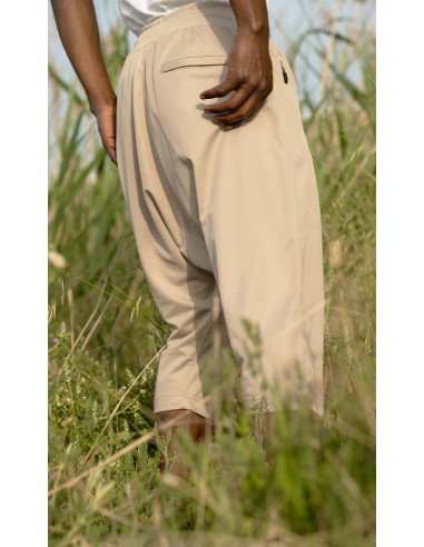 Sarouel Pantacourt Léger S23 Beige-...