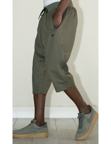 Saroual Pantacourt Licht S23 Khaki -...