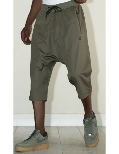 Saroual Pantacourt Licht S23 Khaki -...