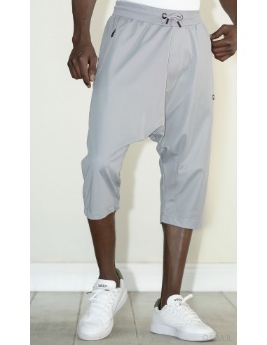 Saroual Pantacourt Lichtgrijs - Qaba'il