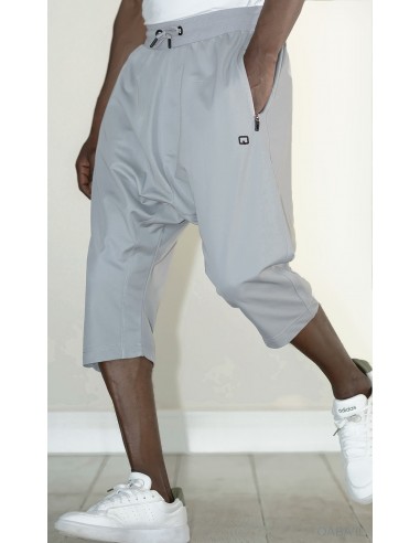 Saroual Pantacourt Lichtgrijs - Qaba'il