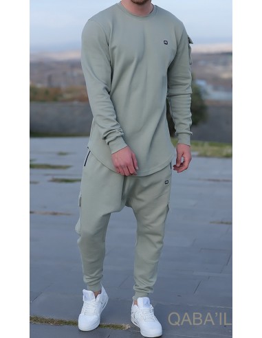 Ensemble Sniper Neo Vert Amande Qaba'il