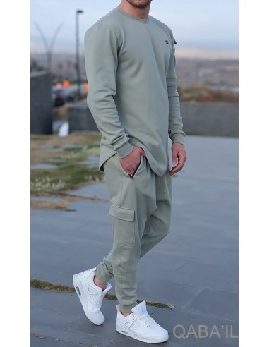 Ensemble Sniper Neo Vert Amande Qaba'il