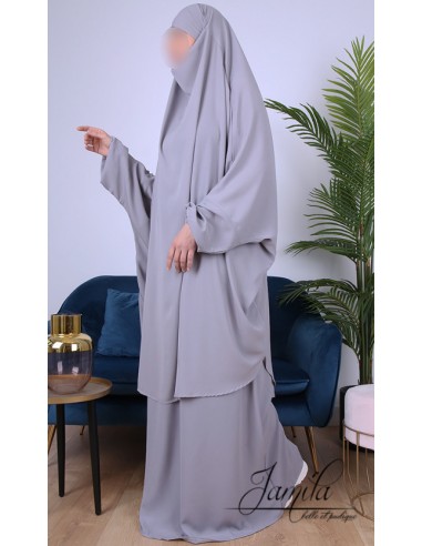 Jilba 2 Pièces Gris Jamila