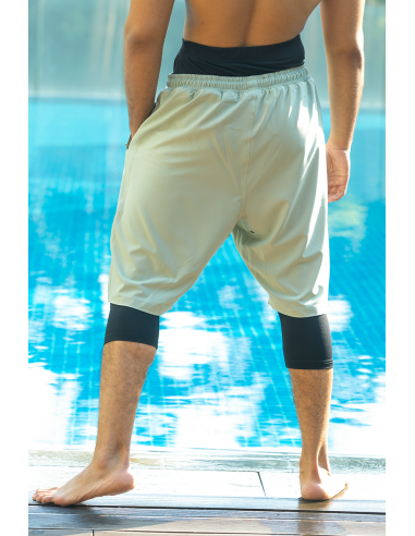 Saroual De Bain Swimshort Camel -...