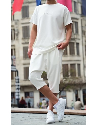 Ensemble Oversized Écru Qaba'il