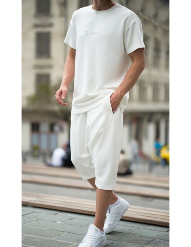 Ensemble Oversized Écru Qaba'il