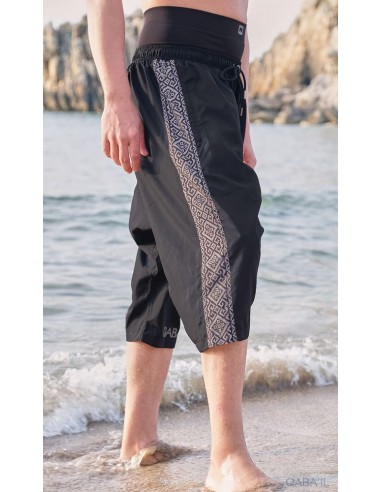 Sarouel De Bain Etniz S25 Noir Qaba'il