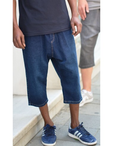 Sarouel Bermuda Jean Stretch S25 Bleu...