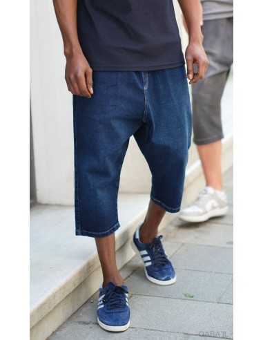 Sarouel Bermuda Jean Stretch S25 Bleu...