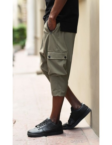 Sarouel Pantacourt Cargo Trek Noir...