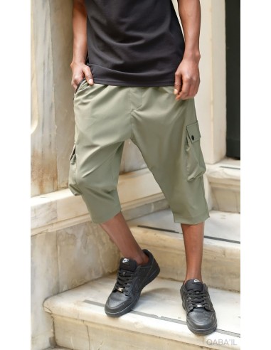 Sarouel Pantacourt Cargo Trek Noir...