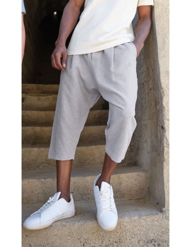 Sarouel Pantacourt Classic Gris Qaba'il