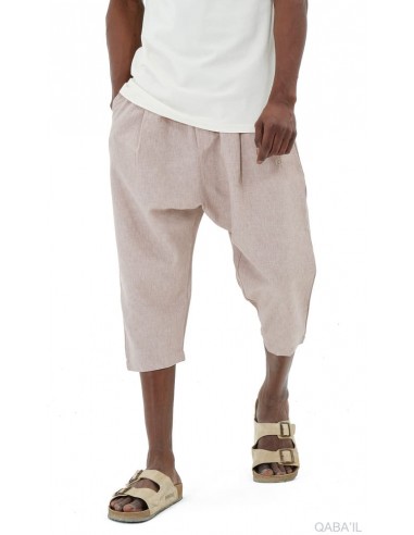 Sarouel Pantacourt Classik Beige Qaba'il