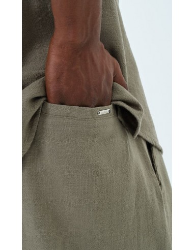 Sarouel Classik Coton S25 Kaki Qaba'il