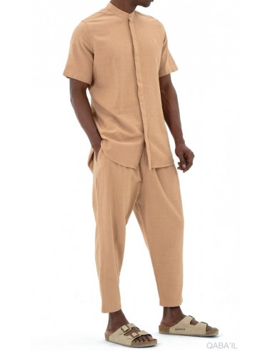 Sarouel Classik Coton S25 Camel Qaba'il