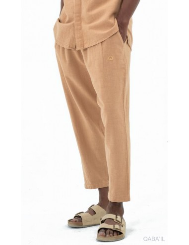 Sarouel Classik Coton S25 Camel Qaba'il