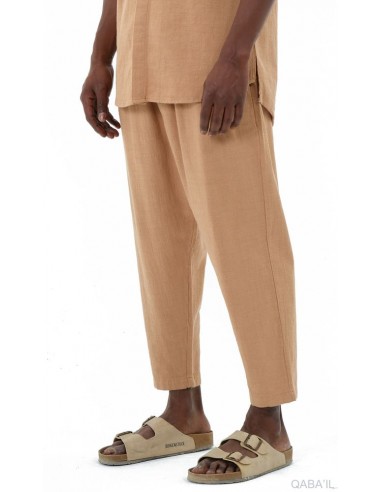 Sarouel Classik Coton S25 Camel Qaba'il