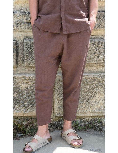 Sarouel Classik Coton S25 Choco Qaba'il