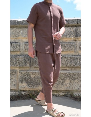 Sarouel Classik Coton S25 Choco Qaba'il