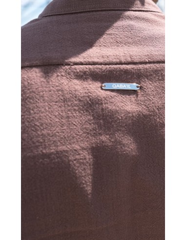 Chemise Lin Coton Choco Qaba'il