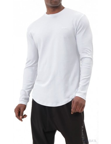 T-shirt Jersey Manches Longues Blanc...