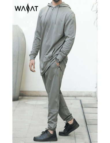 Ensemble Starter Kaki 100% Coton Wassat