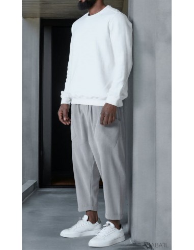 Sarouel Design Kadife Gris Qaba'il