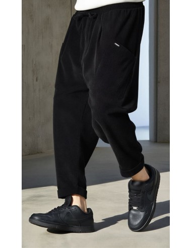 Sarouel Design Kadife Noir Qaba'il