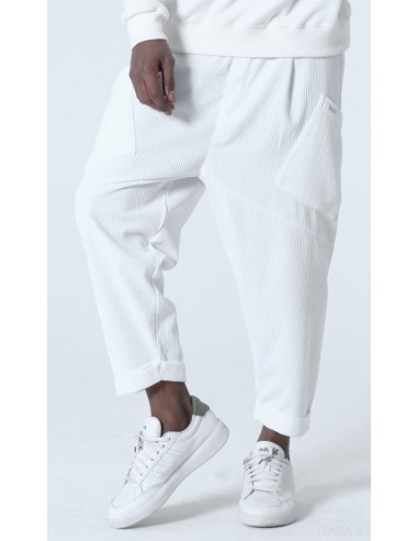 Sarouel Design Kadife Ecru Qaba'il