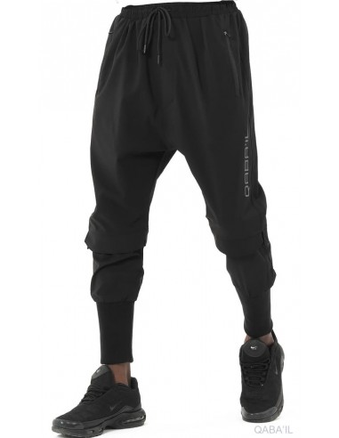 Sarouel Cross Over Noir Qaba'il