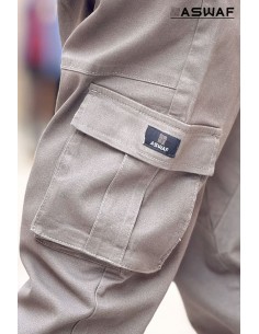 Sarouel Cargo Enfant Gris 2