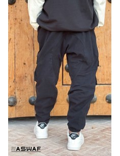 Sarouel Cargo Enfant Noir 2