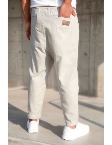 Sarouel Jean Stretch Drop Gris Qaba'il