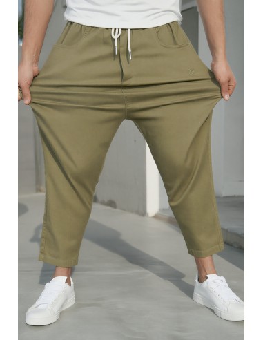 Sarouel Jean Stretch Drop Kaki Qaba'il