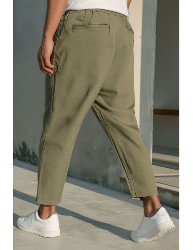 Sarouel Jean Stretch Drop Kaki Qaba'il