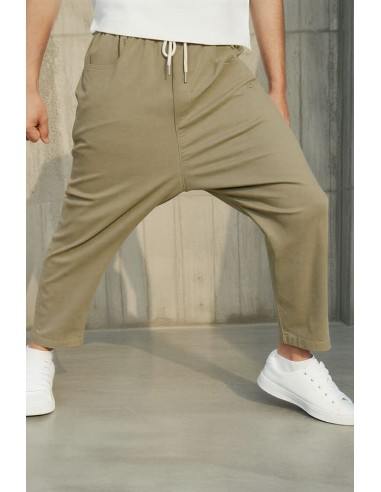 Sarouel Jean Stretch Drop Kaki Qaba'il